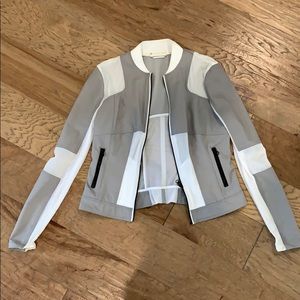 Blanc Noir Mesh/Polyurethane Jacket